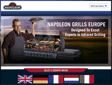 Tablet Screenshot of napoleongrills.eu